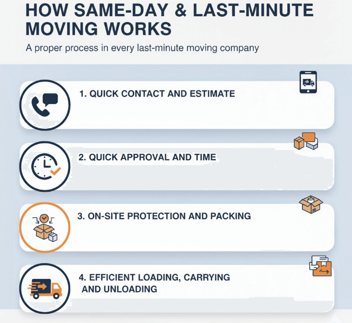  How Same‑Day & Last Minute Moving Works
